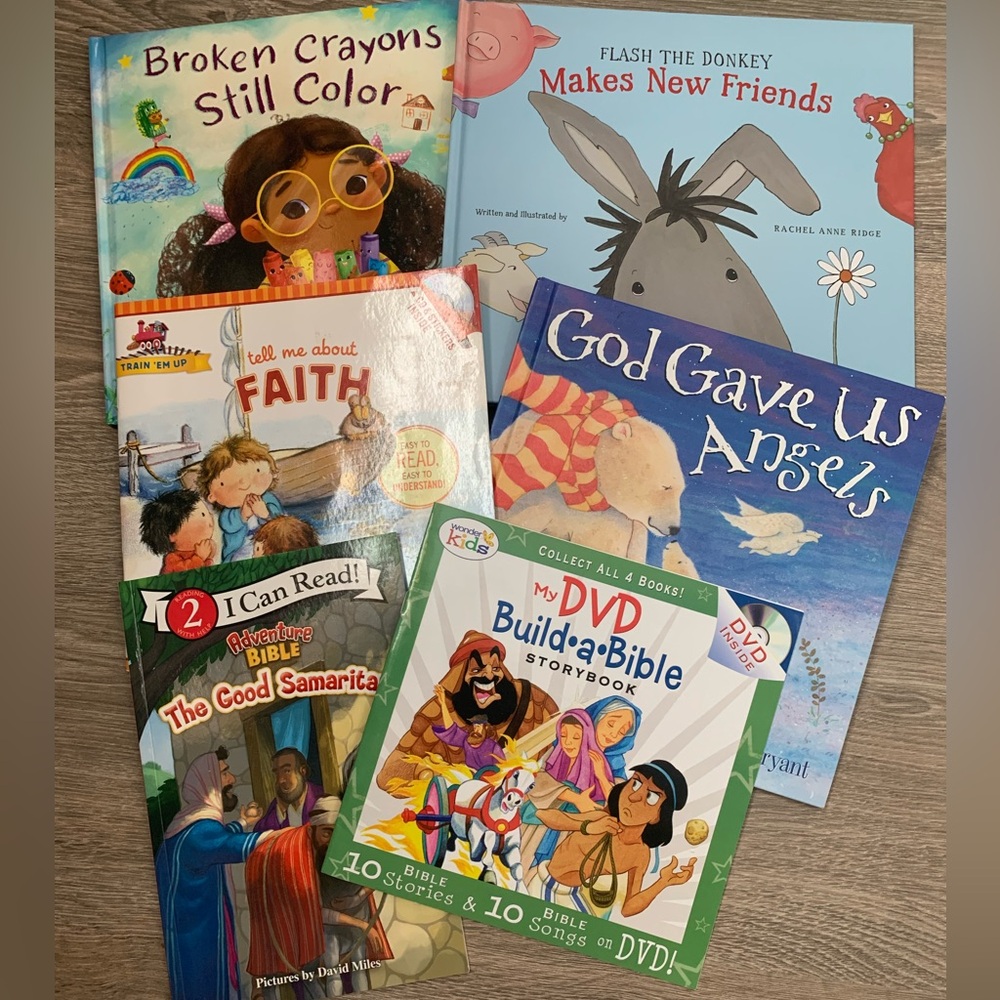Kids Book bundle Kids Christian Books Bundle Faith Books for Kids